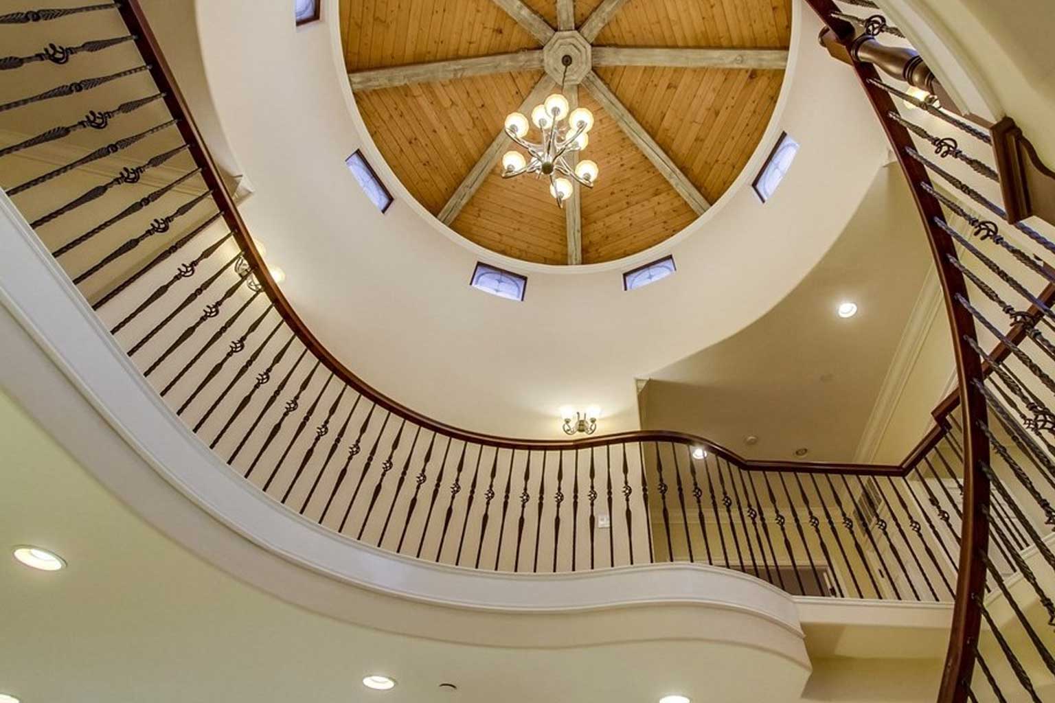 Staircase Custom home Tierrasanta