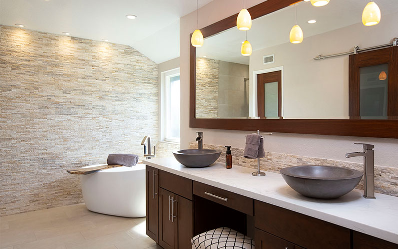 Zen Spa Bathroom Remodel - Regal Concepts and Designs