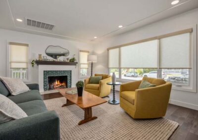 Custom mantel and fireplace surround